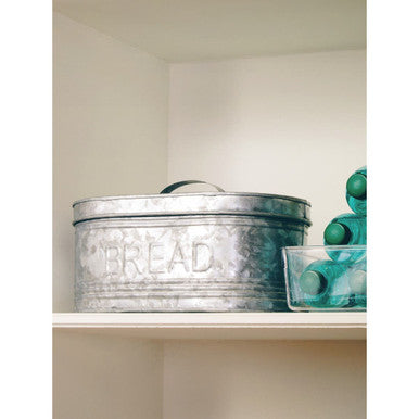 Drummond Galvanised Steel Bread Bin