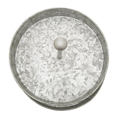 Drummond Two Tier Galvanised Steel Cake Stand