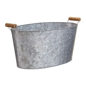 Drummond Galvanised Steel Party Tub