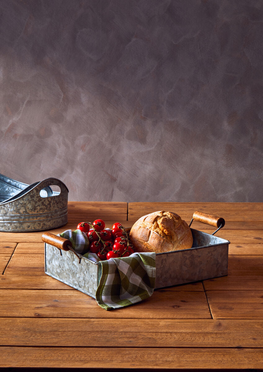 Drummond Galvanised Steel Rectangular Tray