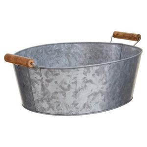 Drummond Large Boat Shape Galvanised Steel Tray