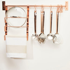Rose Gold Hanging Rail | Sorello