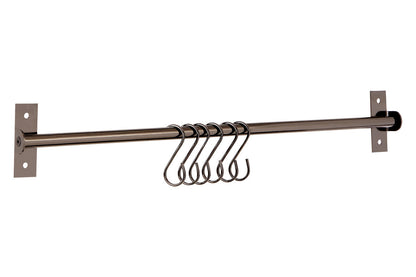 Sorello Set Of 10 Gunmetal Black Hooks