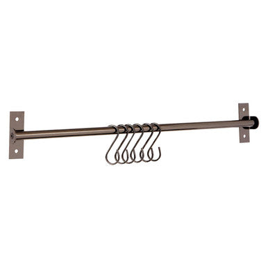 Sorello Set Of 10 Gunmetal Black Hooks