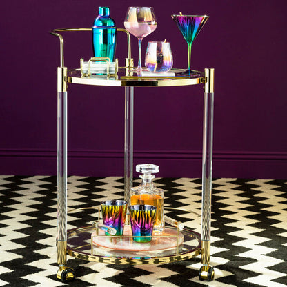 Auden Cocktail Shaker In Oil Slick Finish