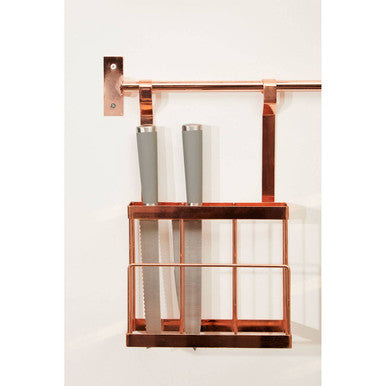Sorello Rose Gold Hanging Knife Storage Rack