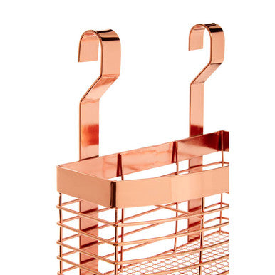 Sorello Rose Gold Hanging Storage Basket