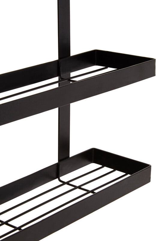 Sorello Matt Black Three Level Hanging Rack