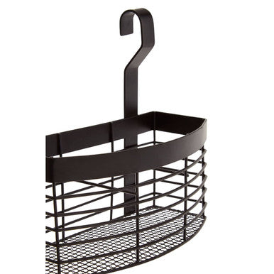 Sorello Matt Black Hanging Storage Basket