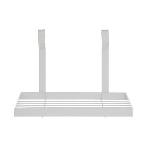 Sorello White Iron Single Shelf Storage Rack