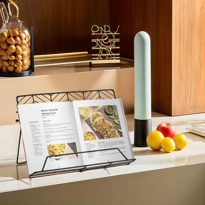 Vertex Black Powder Coated Cook Book Stand
