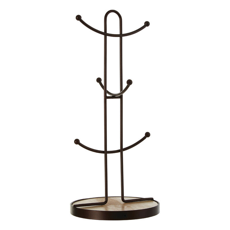 Vertex Bronze Powder Coated 6 Mug Tree