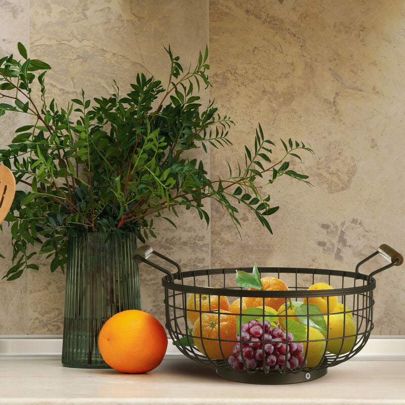 Vertex Bronze Powder Coated Fruit Basket