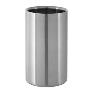 Dakota Stainless Steel Brushed Finish Wine Cooler