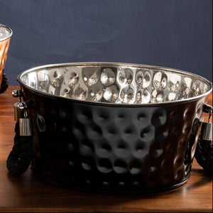 Miressa Large Black Party Bucket