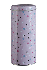 Paice Round Pink Design Storage Canister