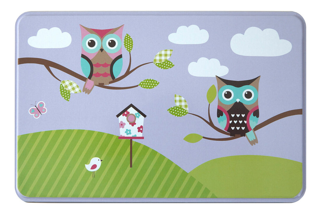 Paice Set of 2 Happy Owls Storage Tins - Image 3