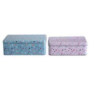 Paice Set Of 2 Stellar Storage Tins