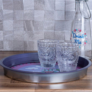 Happy Owls Serving Tray