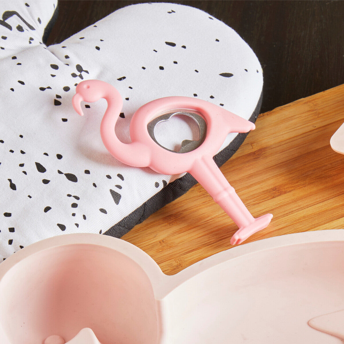 Mimo Pink Flamingo Bottle Opener