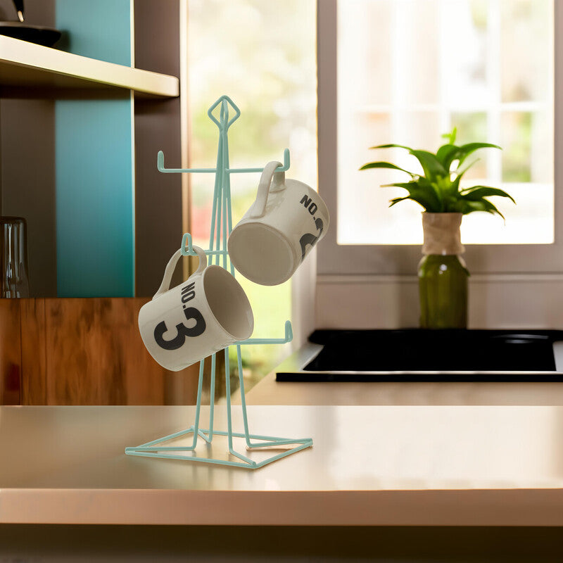 Vertex Green Finish Mug Tree