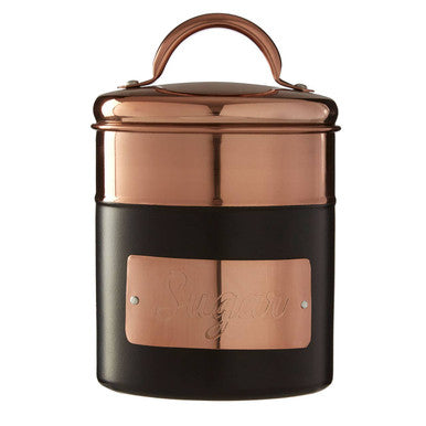 Prescott Charcoal And Copper Sugar Canister