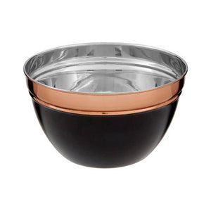 Prescott Small Black And Copper Mixing Bowl