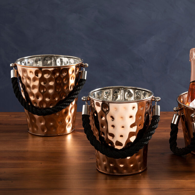 Miressa Small Copper Finish Party Bucket