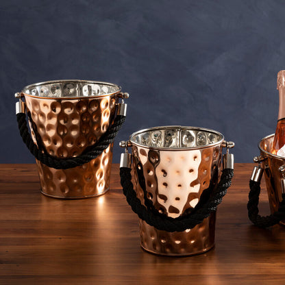 Miressa Small Copper Finish Party Bucket
