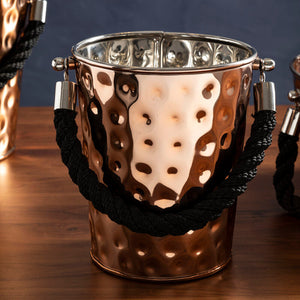Small Copper Finish Party Bucket | Miressa