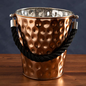 Medium Copper Finish Party Bucket | Miressa