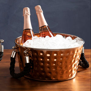 Large Copper Finish Party Bucket | Miressa