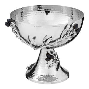 Miressa Grapes Fruit Bowl With Pedestal Base