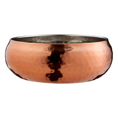 Miressa Rose Gold Hammered Small Bowl