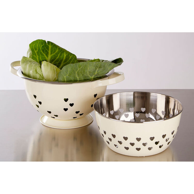 Hollis Hearts Design Ivory Bowl