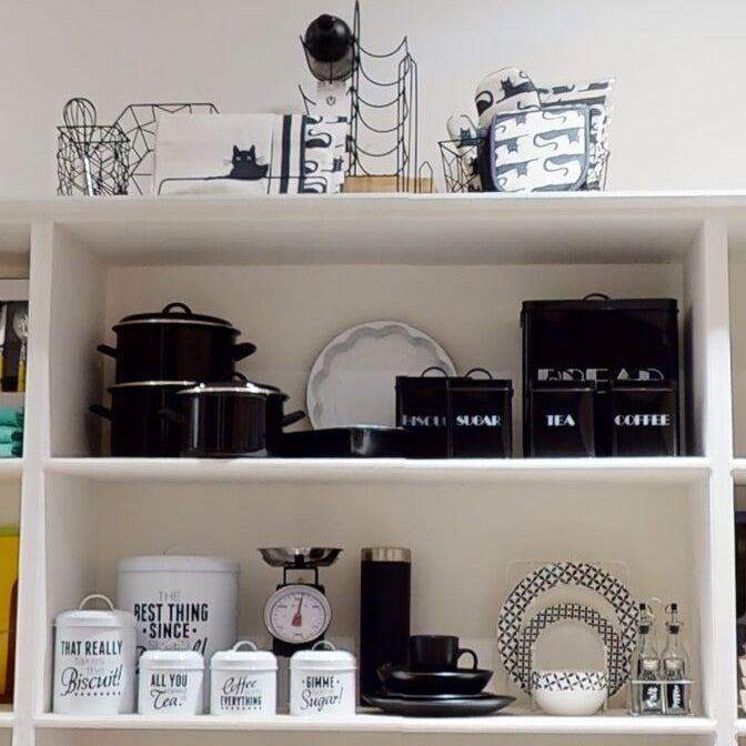 Pun And Games Set Of 3 Round Canisters