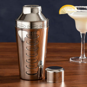 Recipe Silver Cocktail Shaker | Recipe Cocktail Shaker