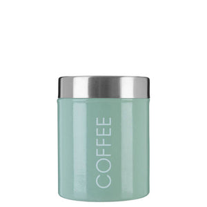 Pistachio Enamel Coffee Canister | Liberty