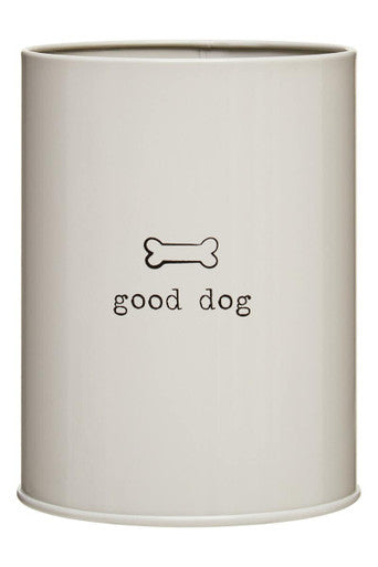 Adore Pets 1.2Ltr Good Dog Grey Food Storage Canister