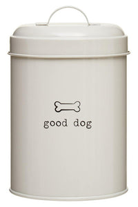 Grey Dog Food Storage Canister 1.2 Litre | Adore Pets