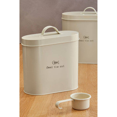 Adore Pets 2.8Ltr Feed The Cat Food Storage Bin with Scoop