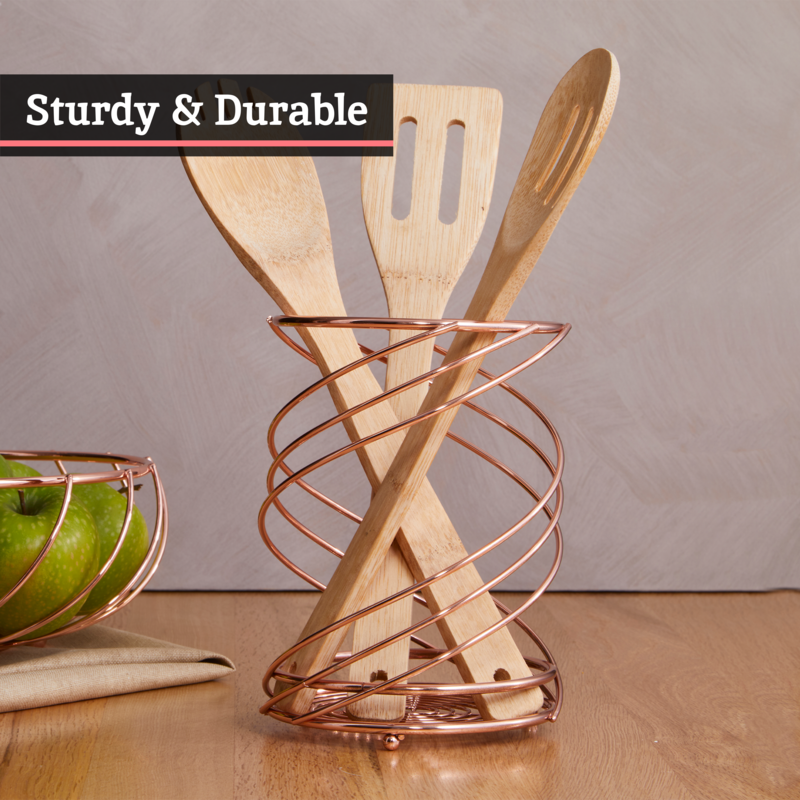 Kuper Utensil Holder