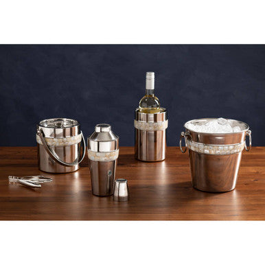 Champagne Bucket With Mother Of Pearl Inlay