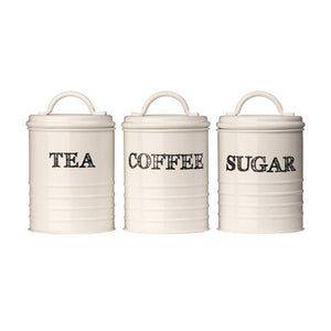 Tea Coffee and Sugar Canister Set | Sketch