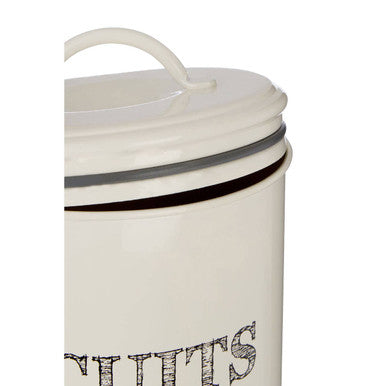 Sketch Cream Biscuit Canister