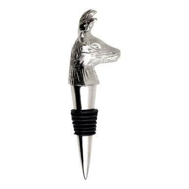 Nickel Stag Bottle Stopper