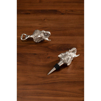 Silver Elephant Bottle Opener