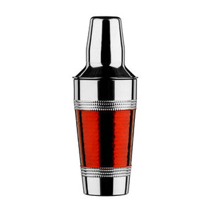 Hammered Red Band Cocktail Shaker | Mixology
