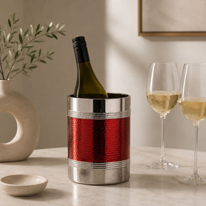 Hammered Red Band Bottle Cooler | Mixology