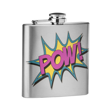 Stainless steel flask with &